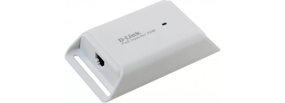 D-Link DPE-301GI - Компактный инжектор PoE для маломощных сетевых устройств