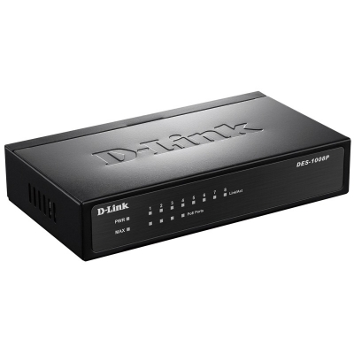 D-Link DES-1008P, Power over Ethernet