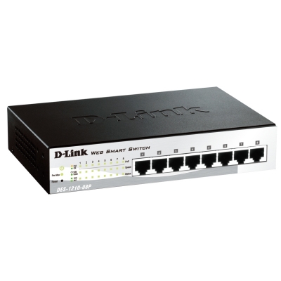 D-Link DES-1210-08P, Power over Ethernet