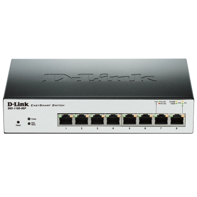 D-Link DGS-1100-08P, Power over Ethernet D-Link DGS-1100-08P, Power over Ethernet