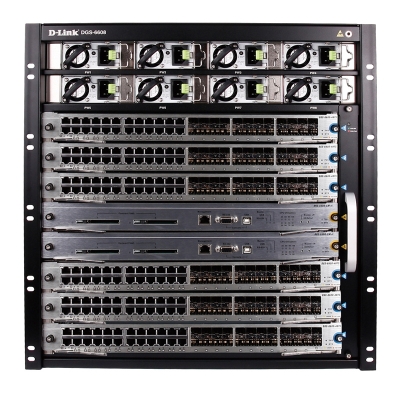 D-Link DGS-6608, Коммутаторы