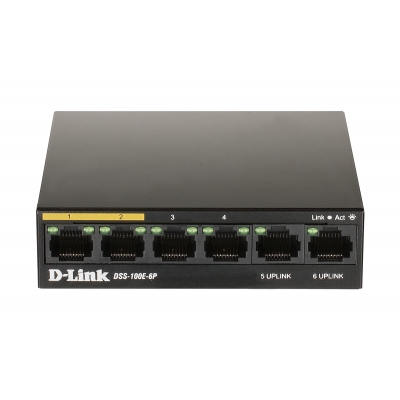 D-Link DSS-100E-6P, Power over Ethernet